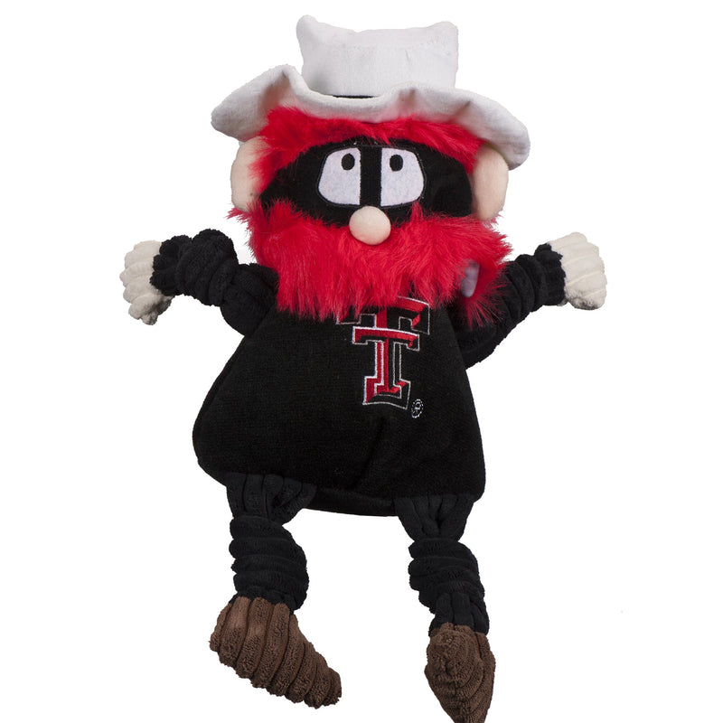 NCAA Texas Tech University, Raider Red Knottie® Plush Dog Toy - BIG FRENCHIES