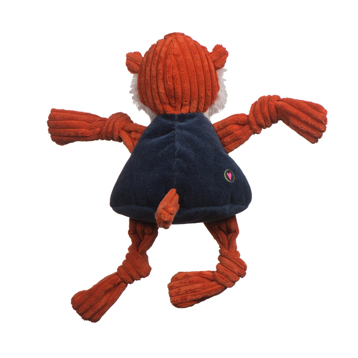 NCAA Auburn University, Aubie the Tiger Knottie® Plush Dog Toy - BIG FRENCHIES