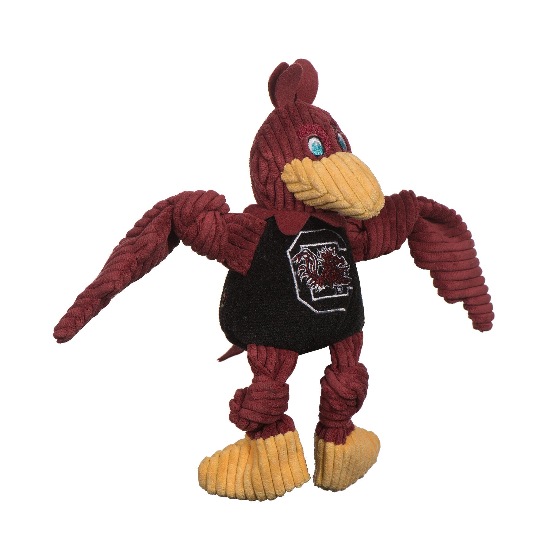 NCAA University of South Carolina, Cocky Knottie® Plush Dog Toy - BIG FRENCHIES