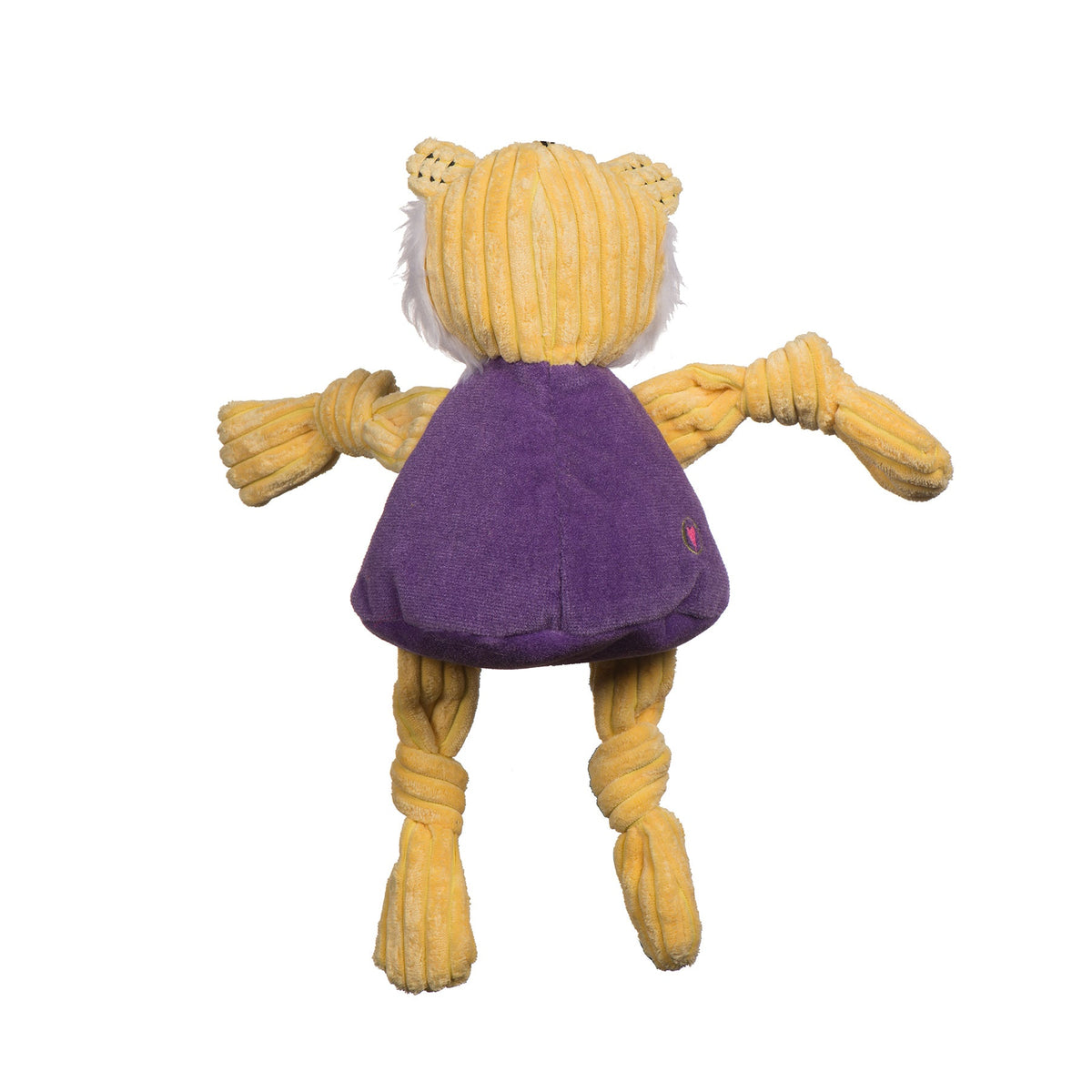 NCAA Louisiana State University, Mike the Tiger Knottie® Plush Dog Toy - BIG FRENCHIES