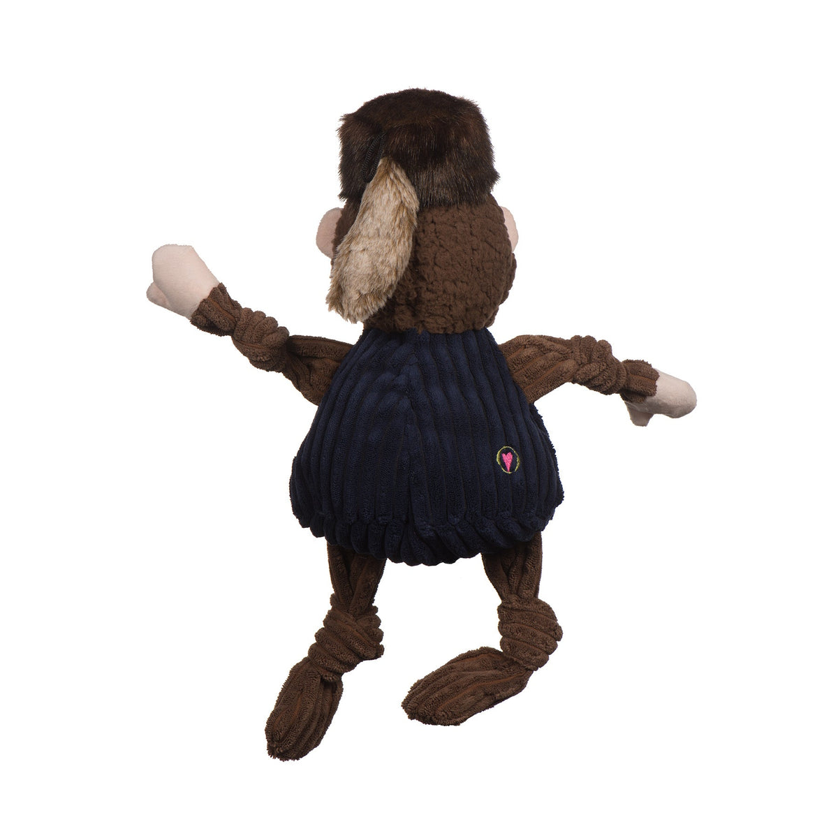 NCAA West Virginia University, Mountaineer Knottie® Plush Dog Toy - BIG FRENCHIES