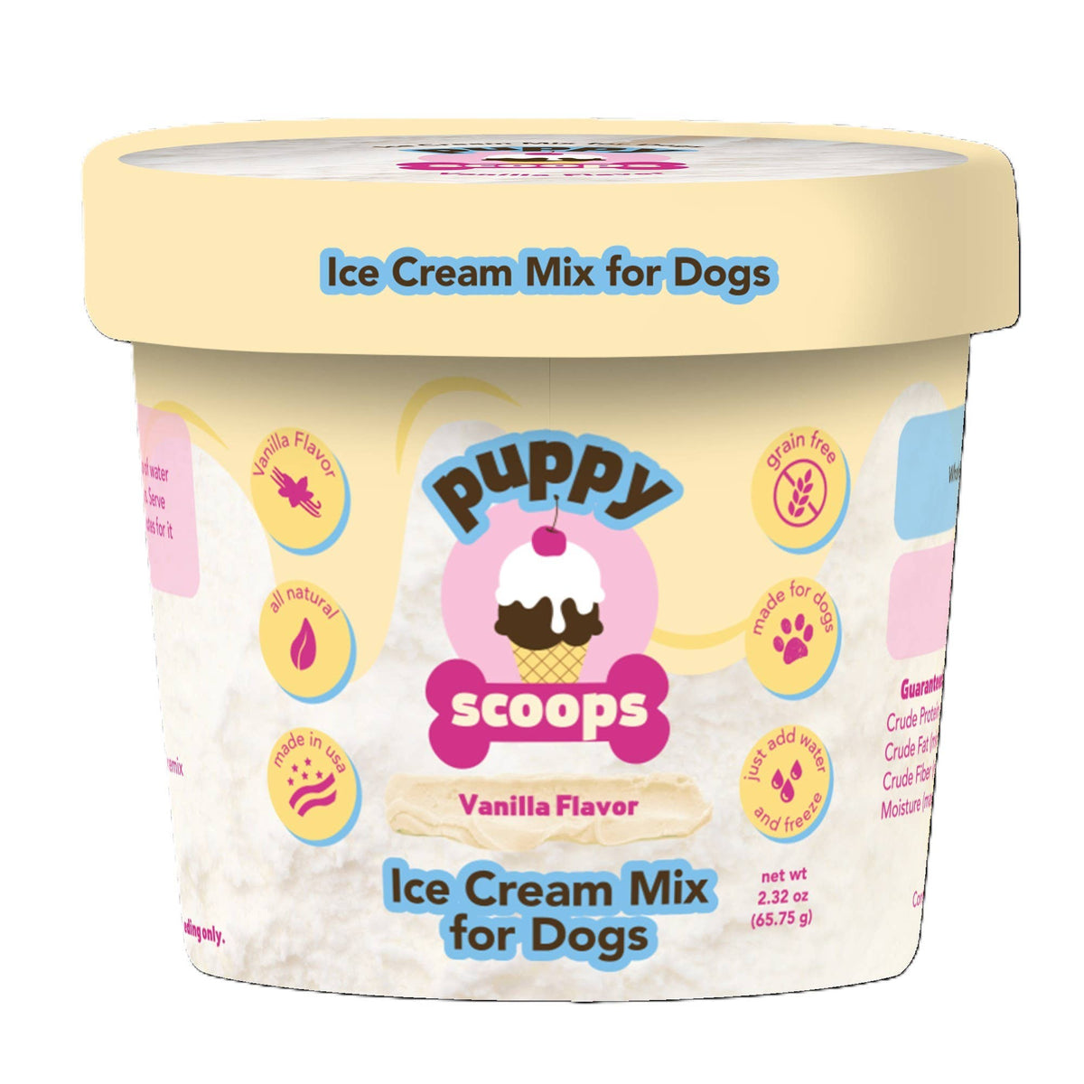 Puppy Cake Puppy Scoops Ice Cream Mix for Dogs