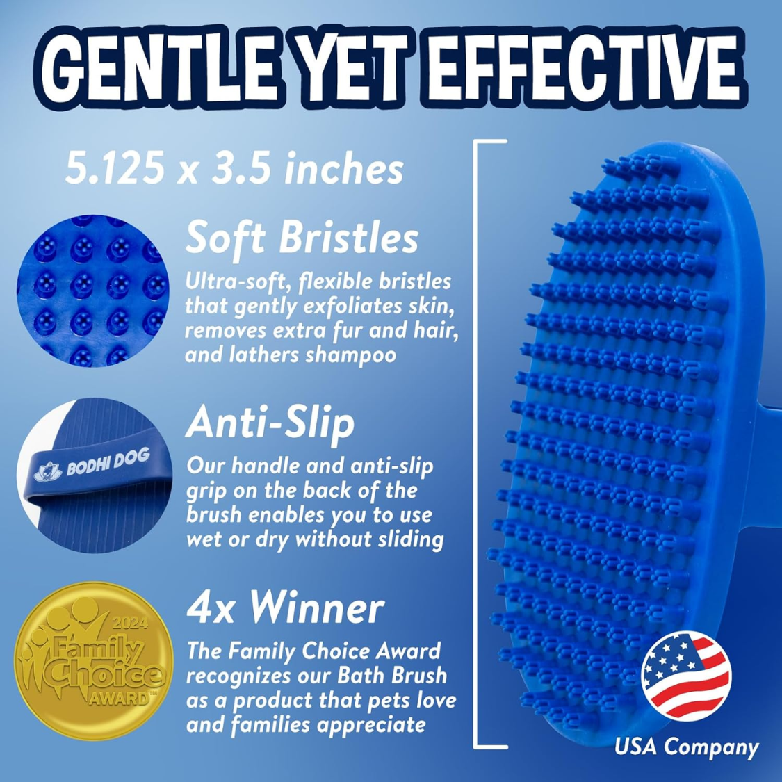 Dog Shampoo Brush Pet Grooming Bath Supplies For Dogs And Cats Bath Brush For Long Short Hair