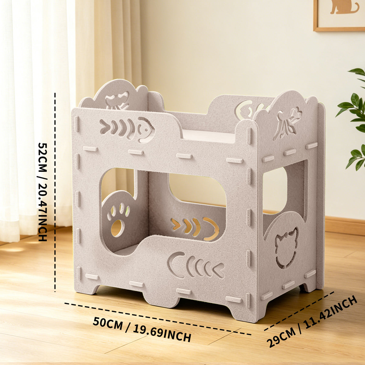 Only Self Pickup---Double Cat Bed