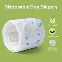 Disposable Male Dog Wraps