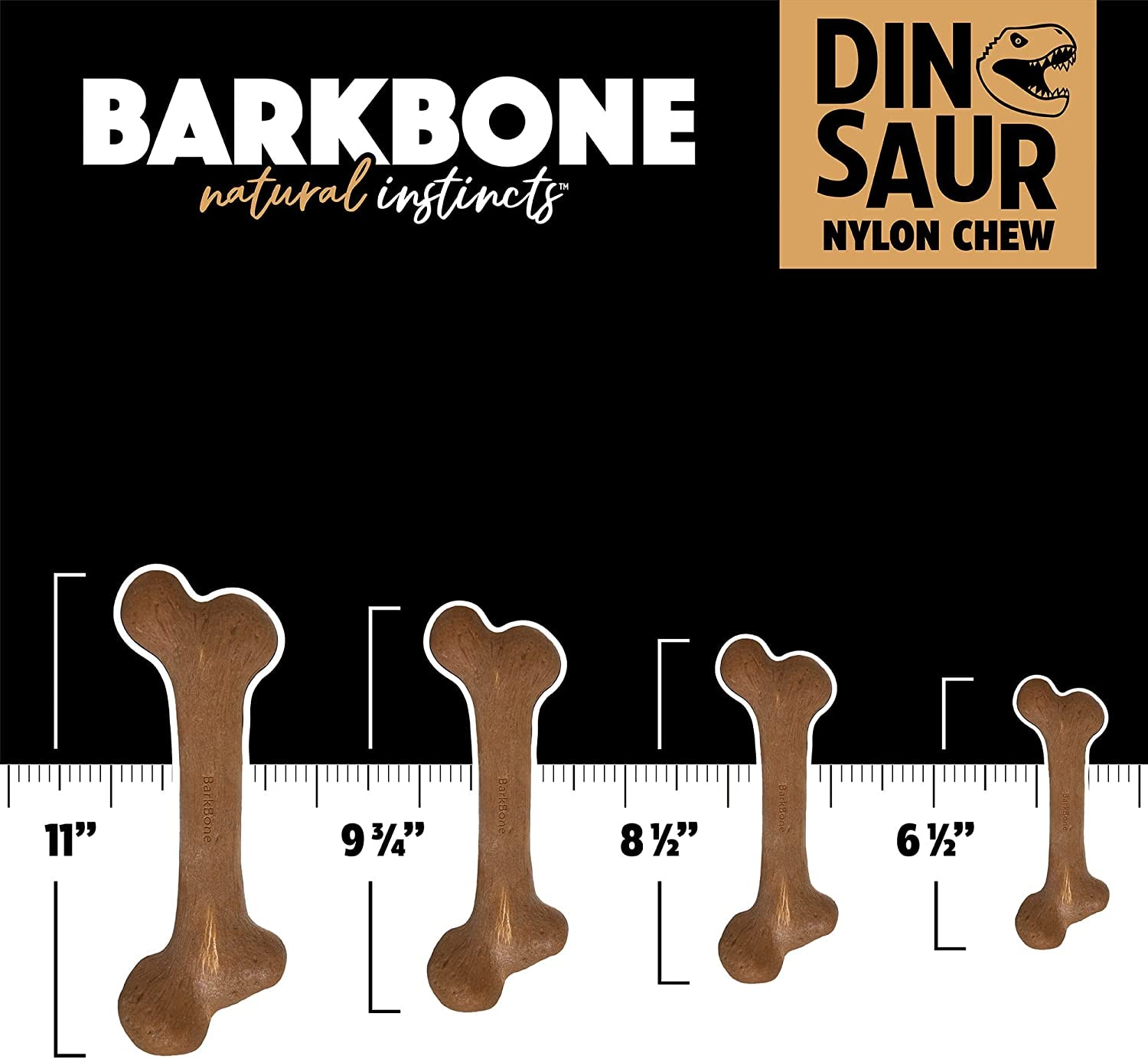 Nylon Dog Bone for Aggressive Chewers - BIG FRENCHIES