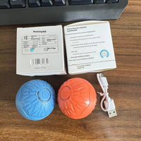 Pets Electric Jumping Ball Automatic Dog-teasing Luminous Pet Products Pets Dogs Training Products Ball Toys For Dogs Resistance