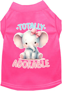 Adorable Elephant Cat or Dog Shirt for Pets