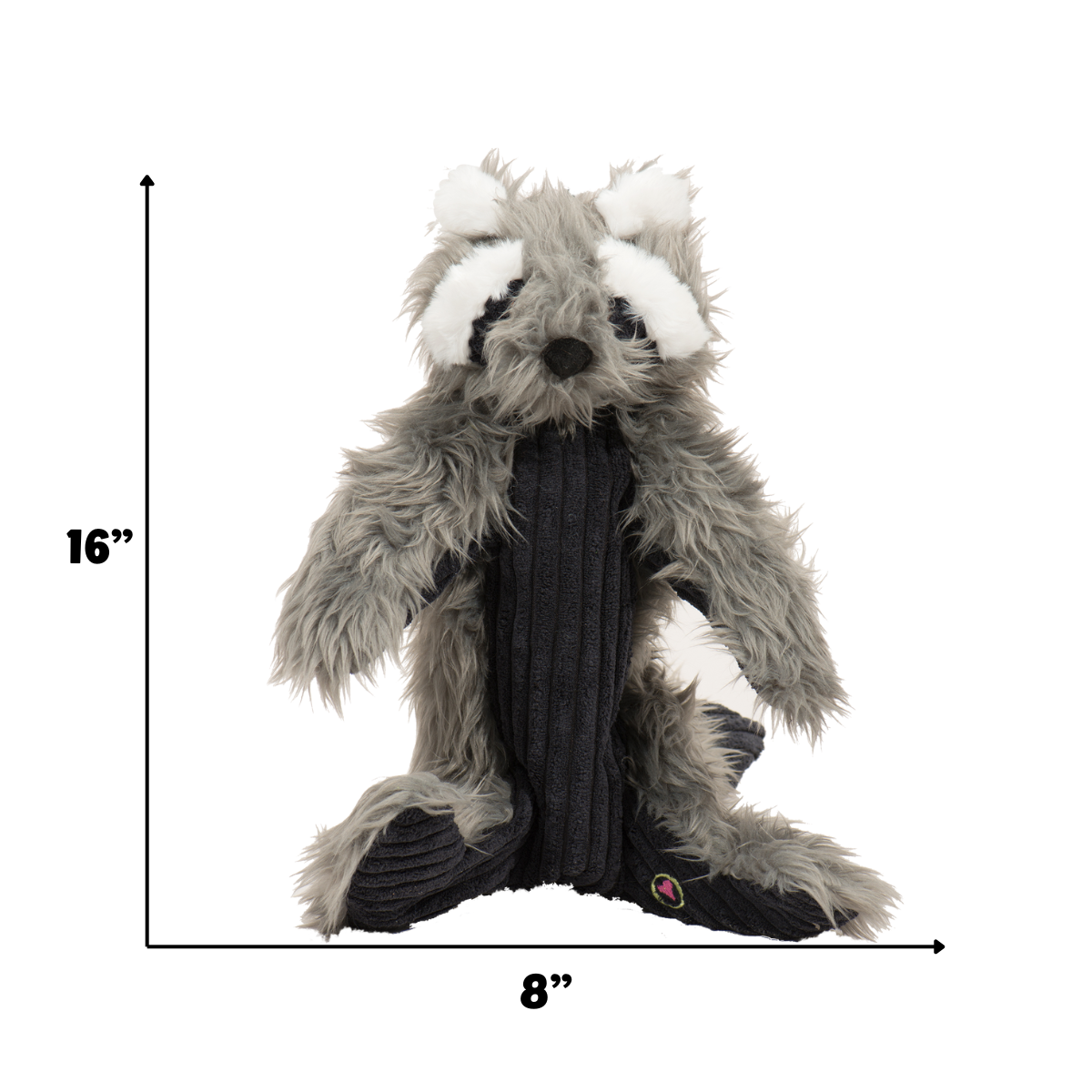 Redwood Raccoon X-Brace™ Plush Dog Toy - BIG FRENCHIES