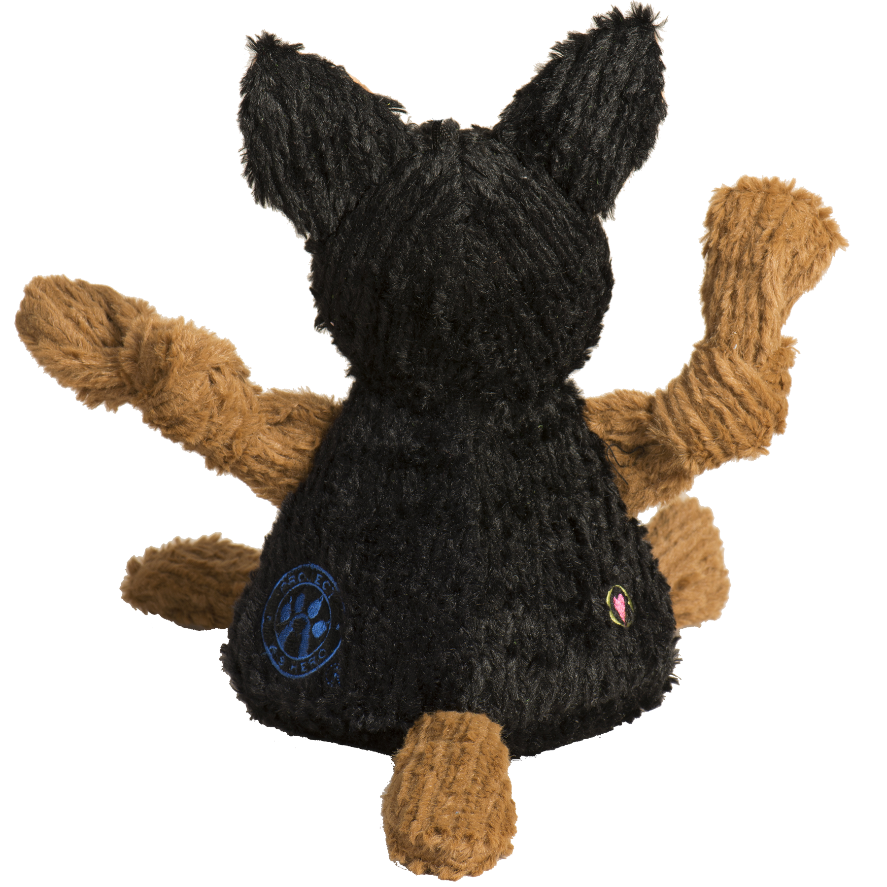 HuggleCause™, Project K-9 Hero, K-9 Chief Knottie® Plush Dog Toy, Large - BIG FRENCHIES