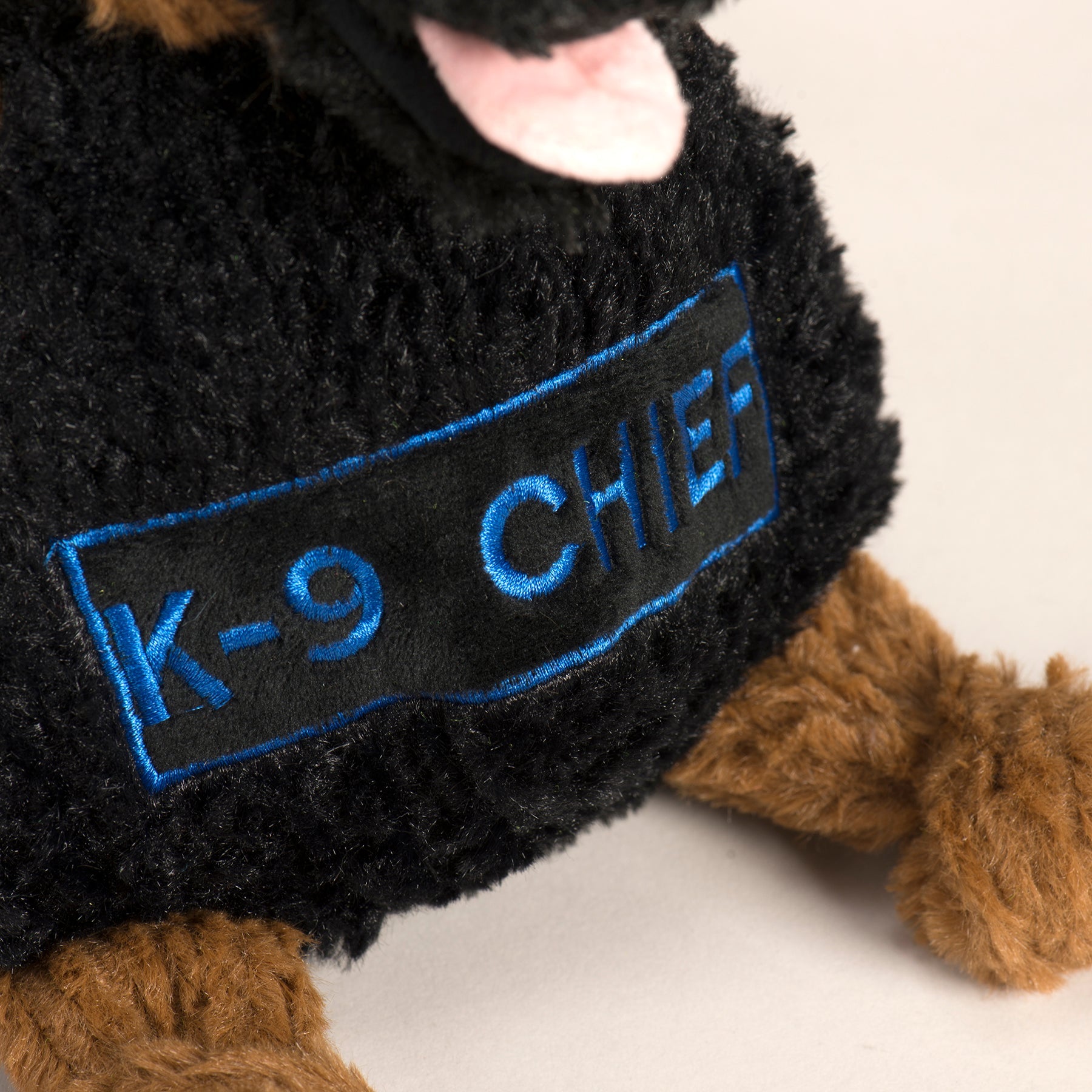 HuggleCause™, Project K-9 Hero, K-9 Chief Knottie® Plush Dog Toy, Large - BIG FRENCHIES