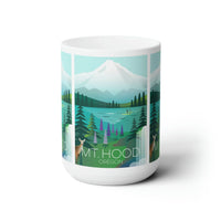 Mount Hood Ceramic Mug 11oz or 15oz - BIG FRENCHIES