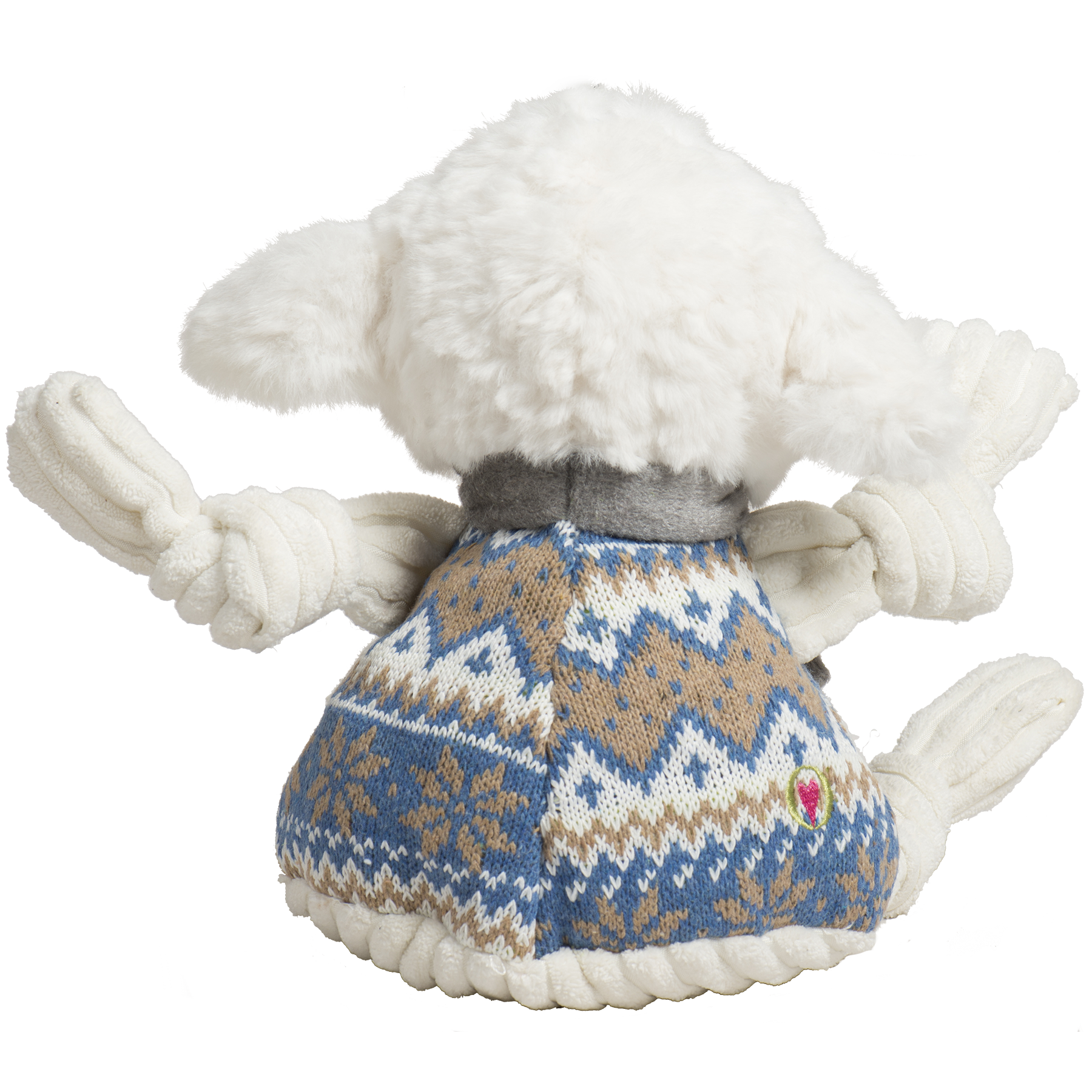 Leo Lamb Plush Dog Toy Knottie® - BIG FRENCHIES
