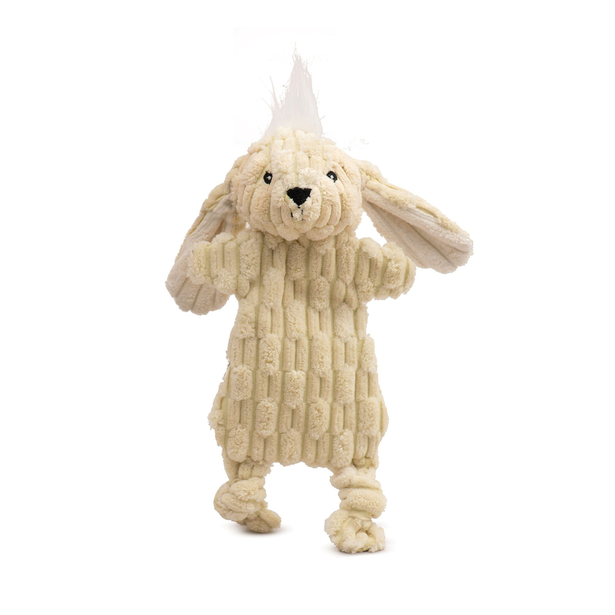 Barnyard HuggleFlatties™ Assorted Durable Plush Dog Toys (3pk) - BIG FRENCHIES