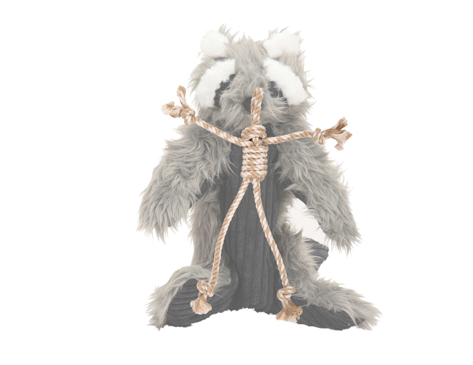 Redwood Raccoon X-Brace™ Plush Dog Toy - BIG FRENCHIES