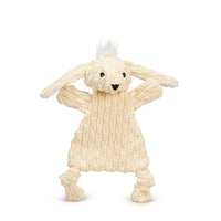 Bobbi Bunny HuggleFlatties™ Durable Plush Dog Toy - BIG FRENCHIES