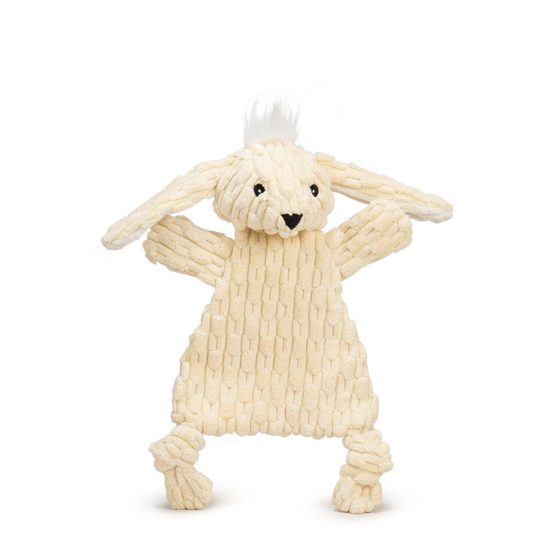 Bobbi Bunny HuggleFlatties™ Durable Plush Dog Toy - BIG FRENCHIES