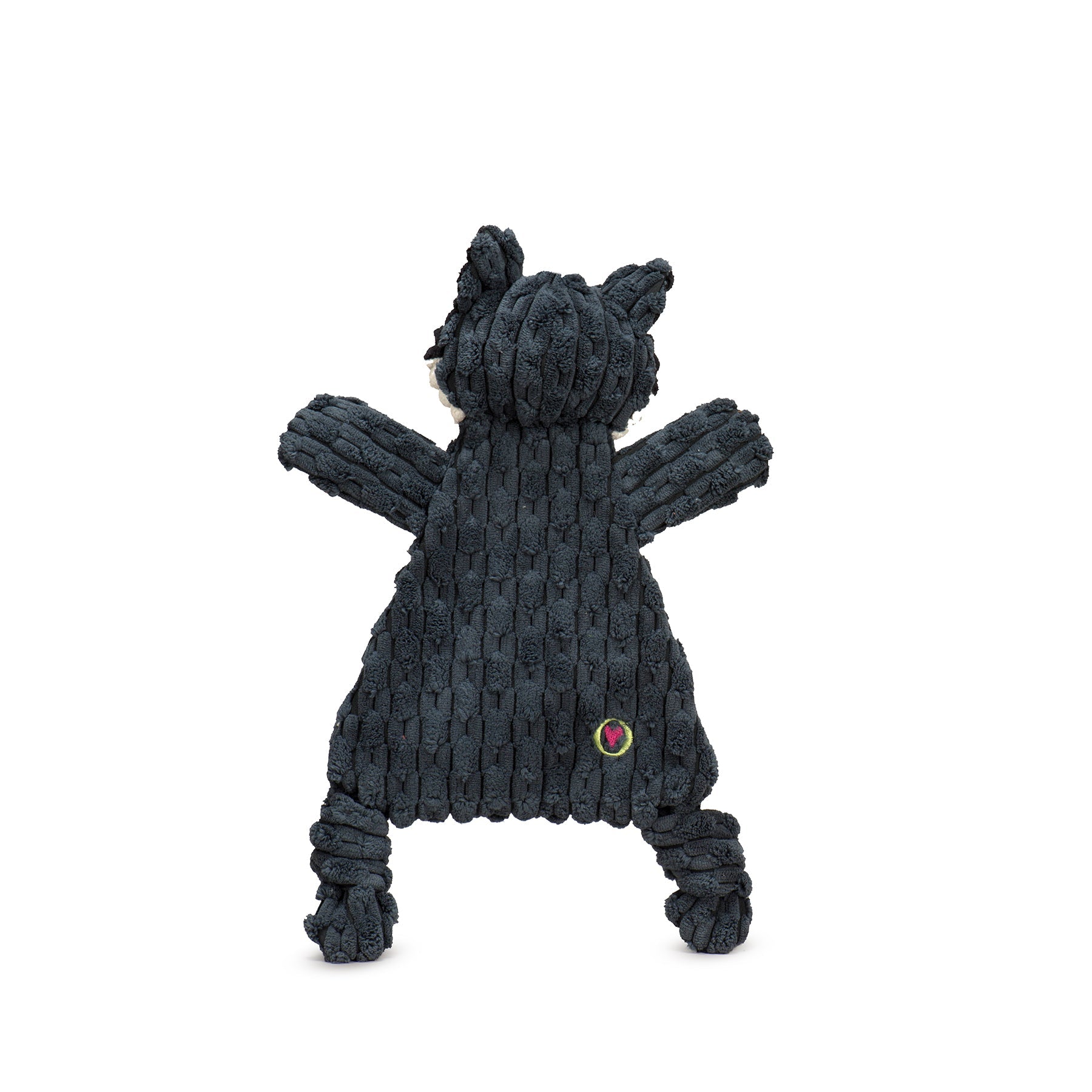 Reggie Raccoon HuggleFlatties™ Durable Plush Dog Toy - BIG FRENCHIES