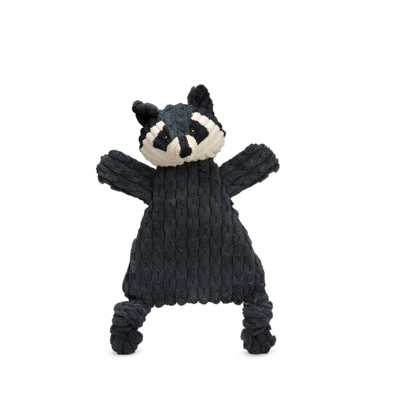 Reggie Raccoon HuggleFlatties™ Durable Plush Dog Toy - BIG FRENCHIES