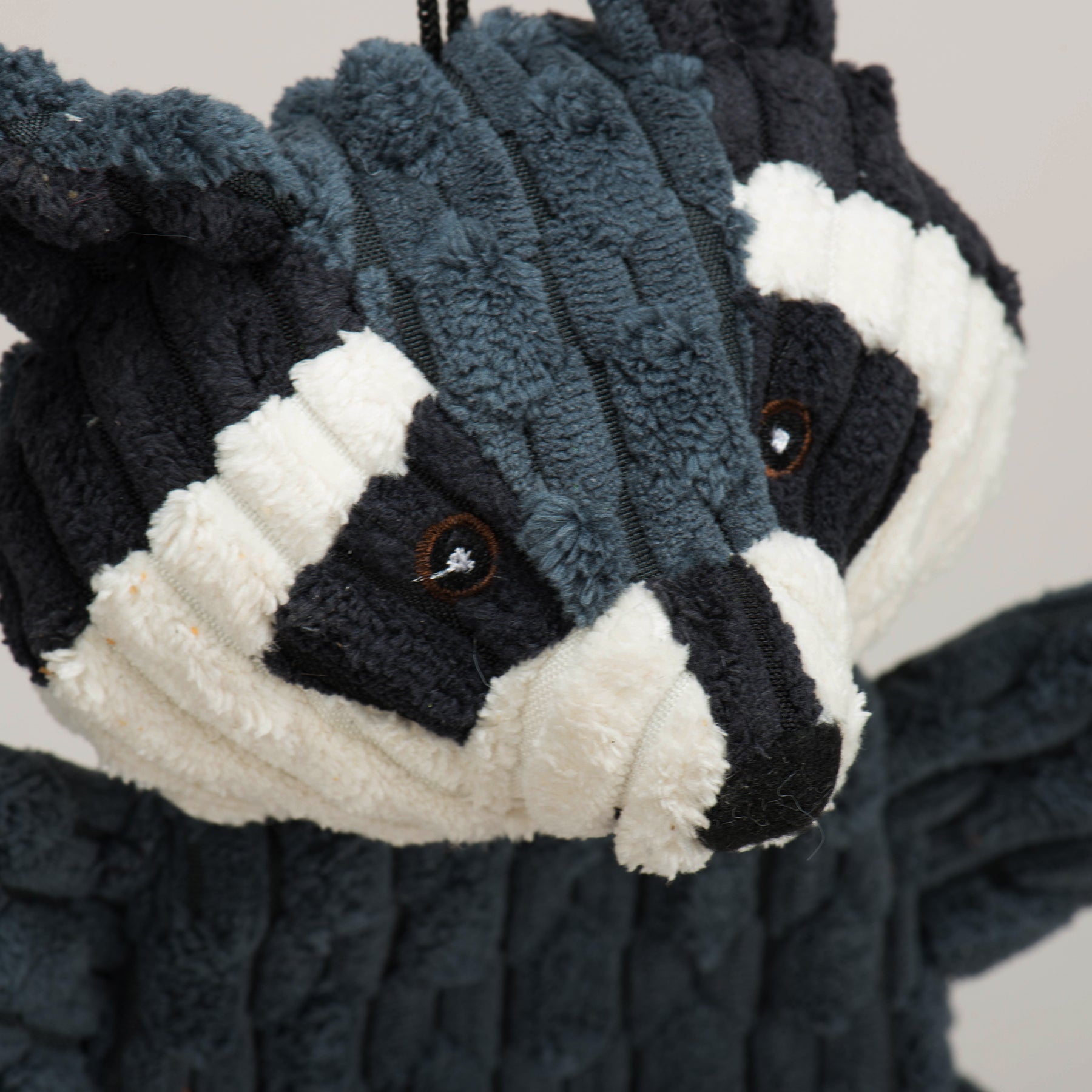 Reggie Raccoon HuggleFlatties™ Durable Plush Dog Toy - BIG FRENCHIES