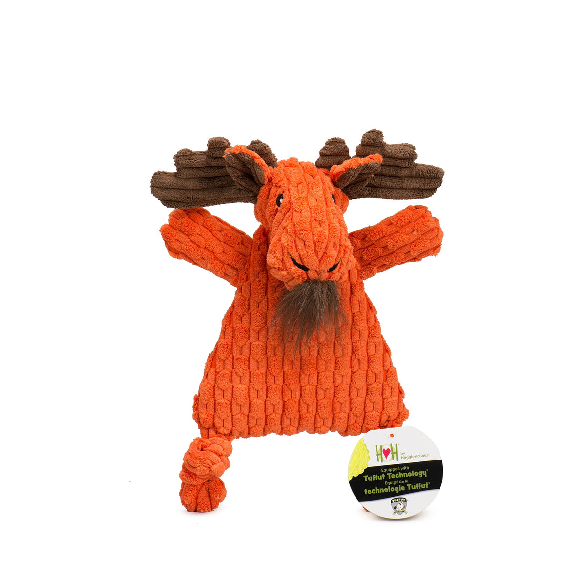 Morris Moose HuggleFlatties™ Durable Plush Dog Toy - BIG FRENCHIES