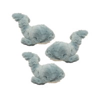 Mobie Whale Wee Huggles® Plush Dog Toys, 3 Pack - BIG FRENCHIES