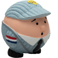 Matty Mail Carrier Ruff-Tex® Latex Ball Dog Toy, Large - BIG FRENCHIES