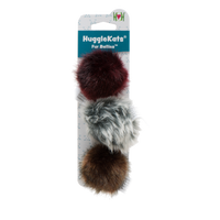 HuggleKats® Fur Ballies Cat Toys, 3 Pack - BIG FRENCHIES