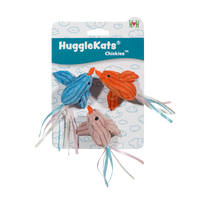 HuggleKats® Chickies Cat Toys, 3 Pack - BIG FRENCHIES