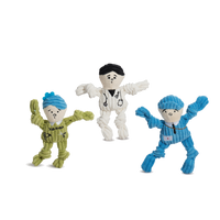 Wee Huggles® Assorted Dog People™ Plush Dog Toys, 3 Pack - BIG FRENCHIES