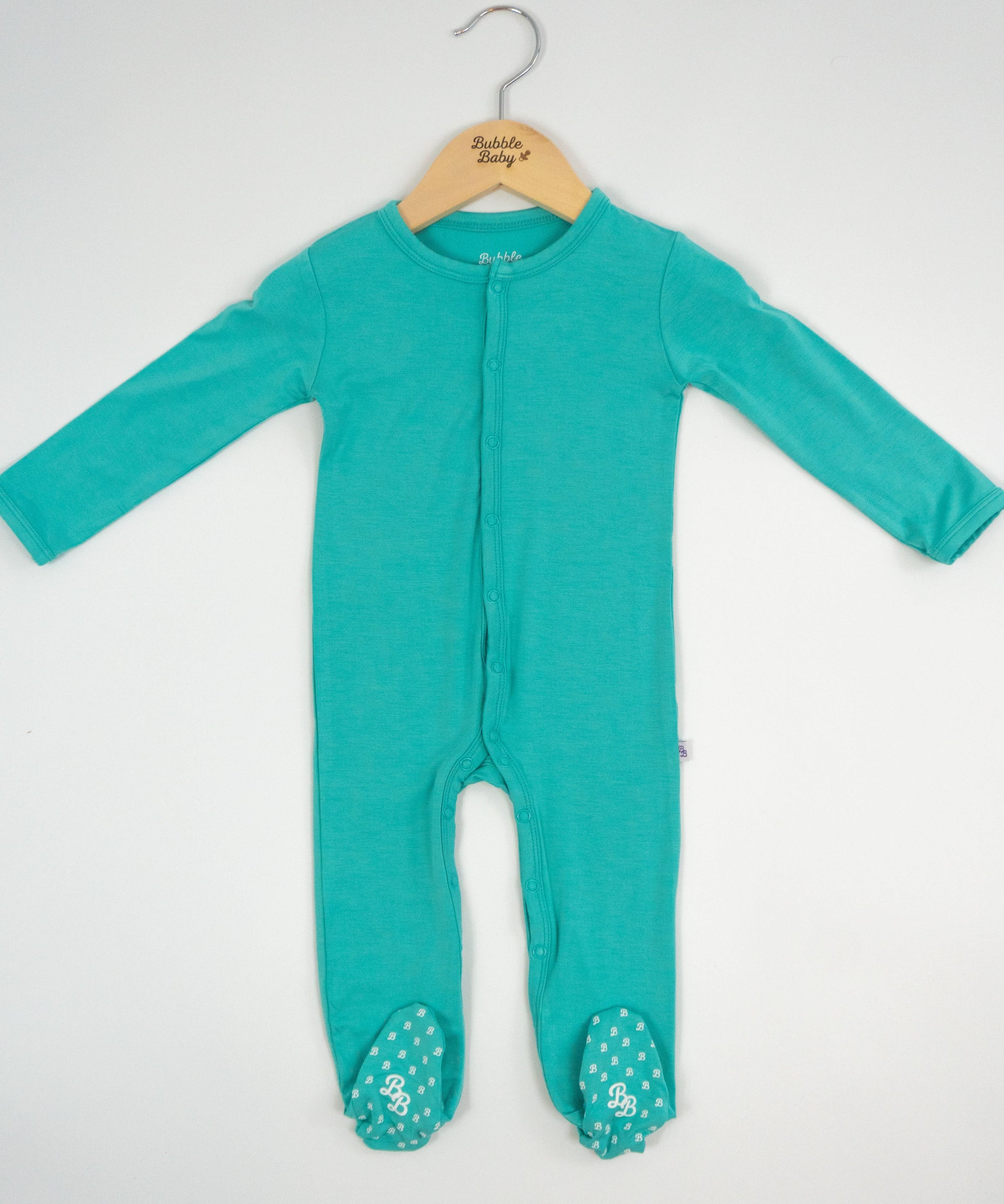 Turquoise | Snap Footie - BIG FRENCHIES