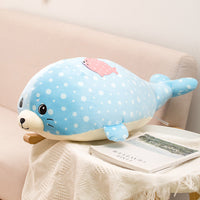 Cute Soft Whale Shark Dolphin Pillow Plush Toy Creative Marine Animal Doll
