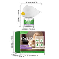 Cat Calming Pheromone Diffuser Kit 45ml, Stress Relief For Anxious Cats & Kittens