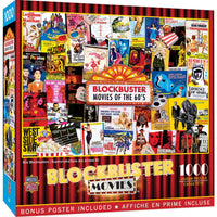 60's Blockbusters 1000 Piece Puzzle by Masterpieces - BIG FRENCHIES