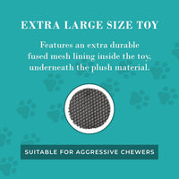 Haute Diggity Dog Woofford Reserve Bottle Plush Dog Toy - Dog Perignonn (Gray) / X Large - image 3