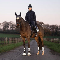 LeMieux Suede Dressage Square - English Saddle Pads for Horses - Equestrian Riding Equipment and Accessories