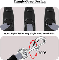 Retractable Dog Leash for Small Medium Dogs - Black - image 4