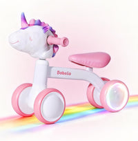 Babelio Baby Balance Bike for 1 Year Old - Pink