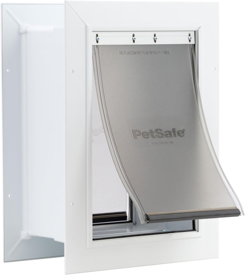 PetSafe Wall Entry Pet Door, Telescoping, Dogs up to 100 lb - Medium