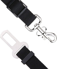 Elisel Elisel 2 Packs Adjustable Length Pet Dog Cat car seat Belt Pet - black - image 3
