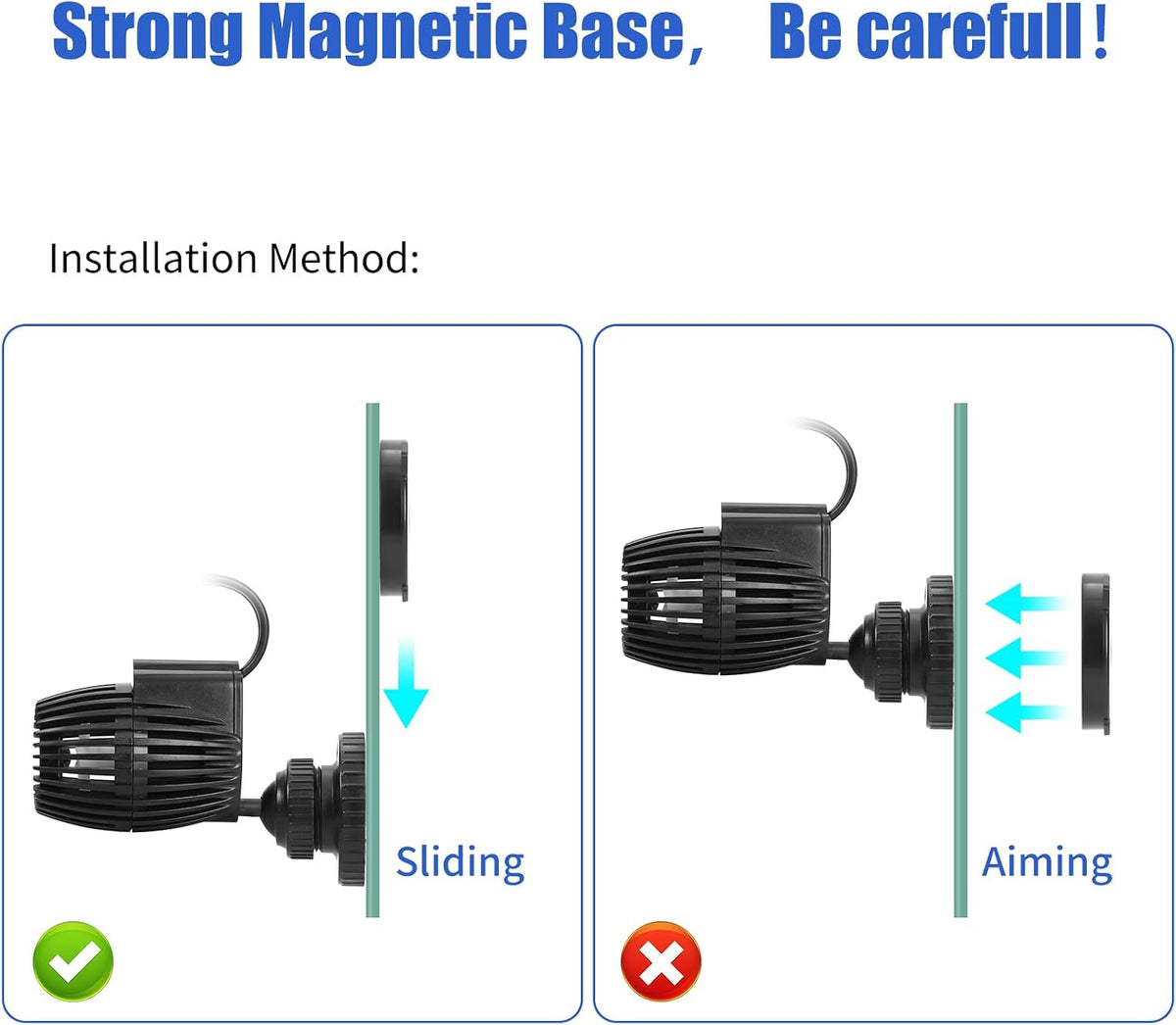AQUANEAT Aquarium Wavemaker Circulation Pump - 480GPH - image 4