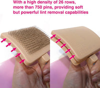 Pet Slicker Brush for Large Dogs, Plastic Handle - image 2