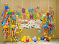 260 Balloons - Clear Long Balloons for Tying Balloon Arch & Balloon Ties – Fun for Kids & Family - Orange - image 4