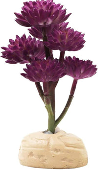 Reptile Plants Terrarium Decor, Reptile Tank Decorations - Purple