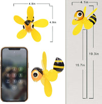 5-Pack 3D Insect Wind Spinners for Yard and Garden - image 2