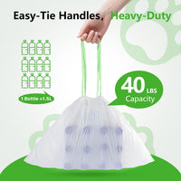 40 Count Cat litter Box Liners - 24 Count (Pack of 1) / 36" x 16" - image 3