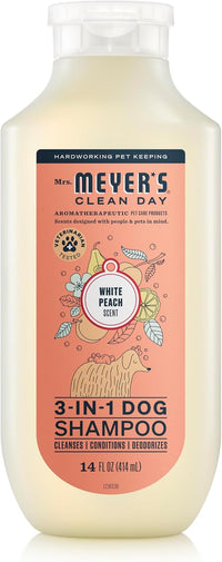 MRS. MEYER'S Clean Day Dog Deodorizing Spray, White Peach Scent - White Peach / 14oz