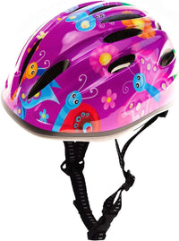 BeBeFun girls bike helmet in pink with 12 air vents and adjustable fit knob, ages 3 to 10 - view 7