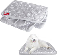 Waterproof Dog Bed Covers Replacement Lovely Grey Star Print - Grey Star / 32 x 44 x 6 inch