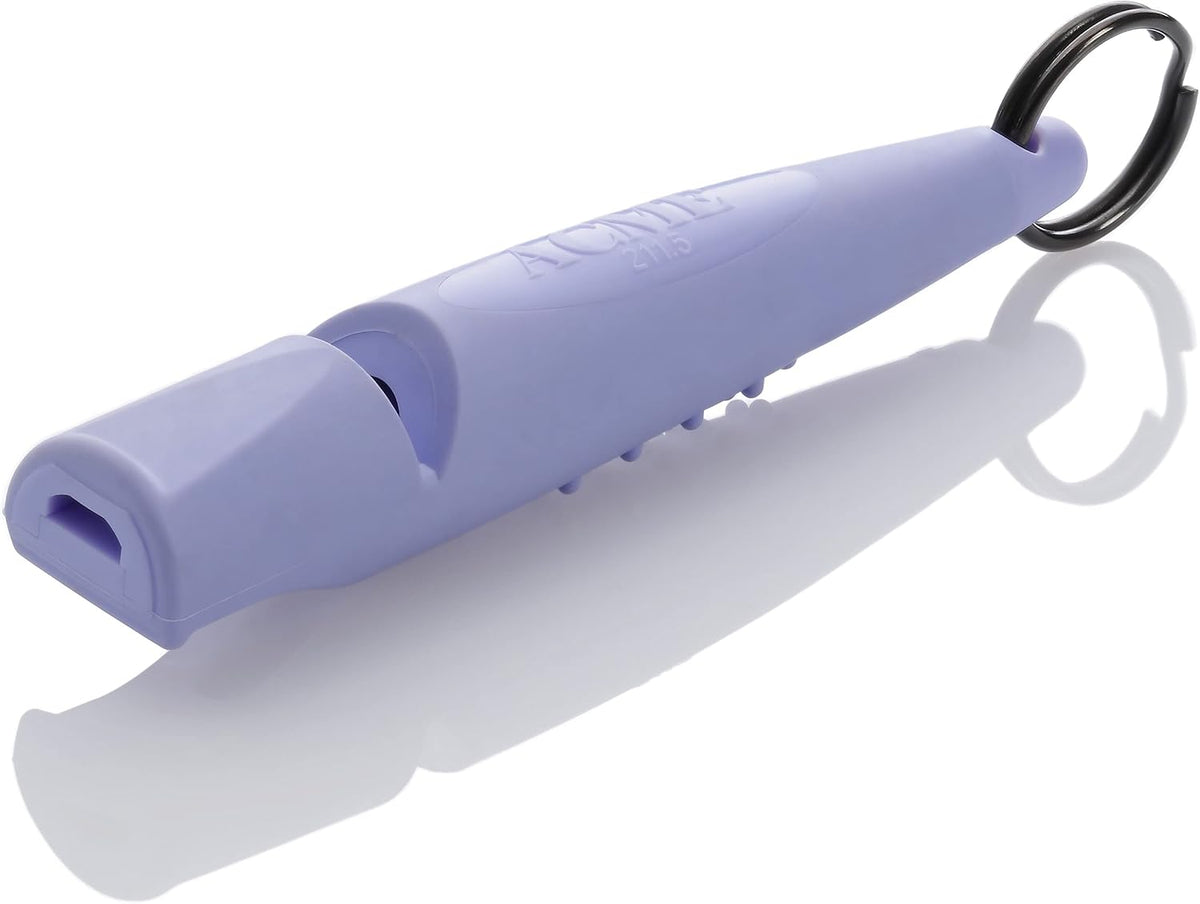 ACME Alpha 210.5 Dog Training Whistle with Enhanced Ergonomic Grip. - Violet